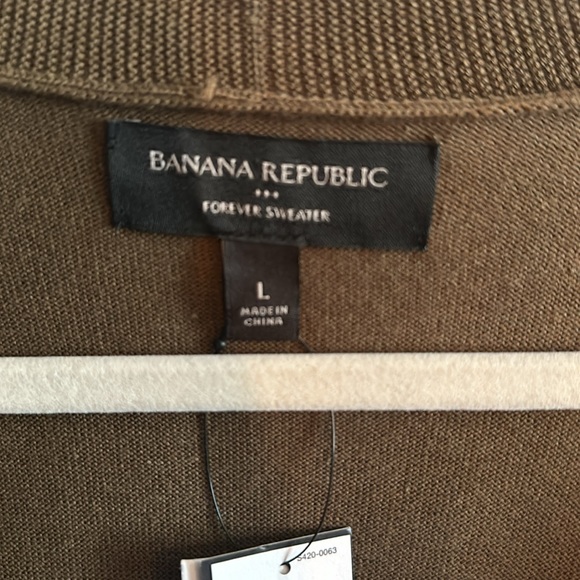 Banana Republic Olive Green Cardigan - Picture 5 of 5
